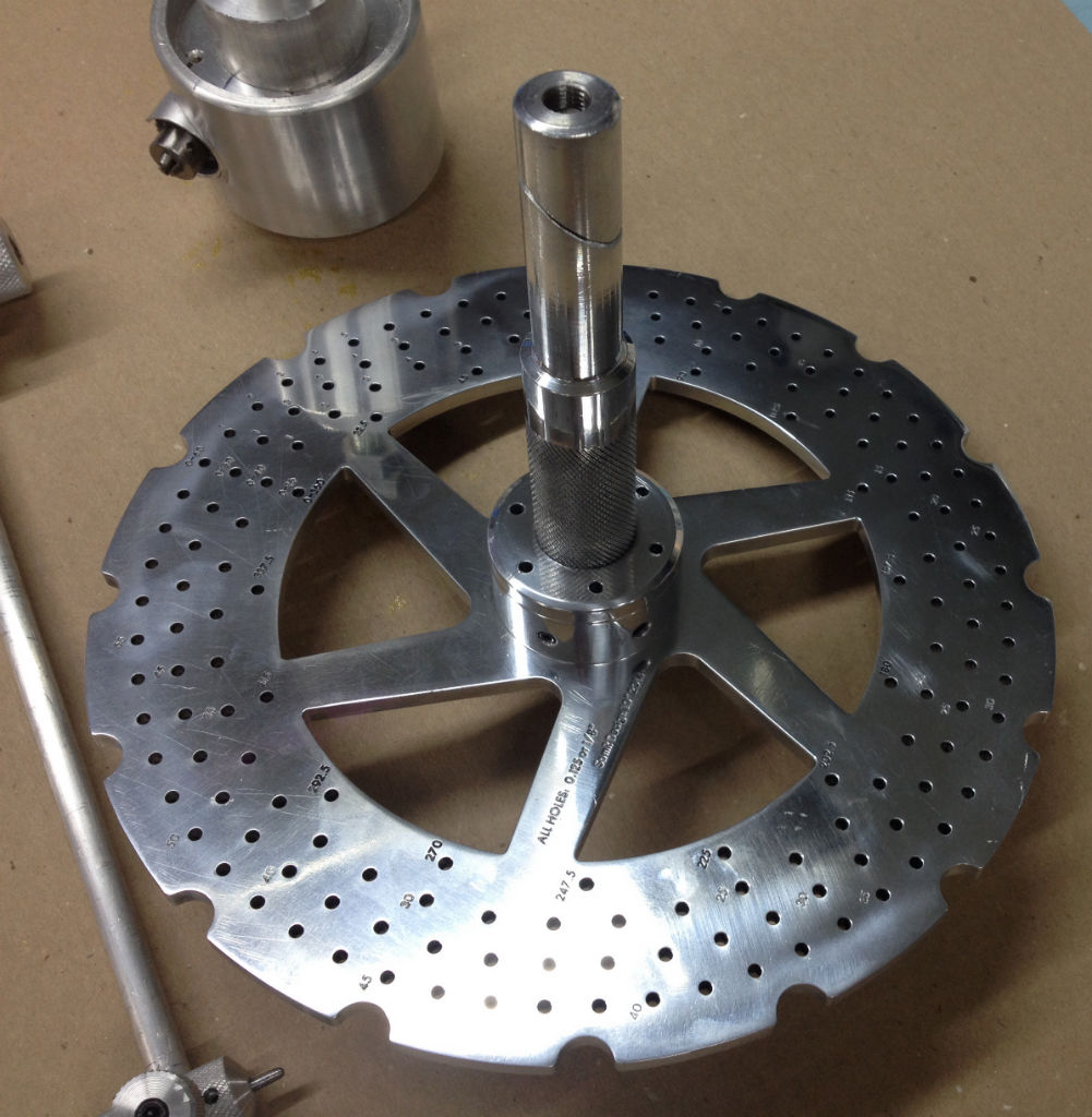 Indexing plate complete. (Atlas Lathe 10″) HYPE®LINKS